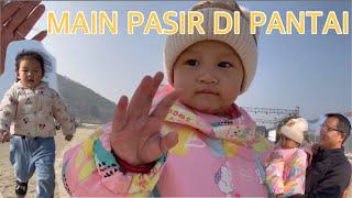 SENENG BANGETTT MAIN PASIR D PANTAI  (part 2)