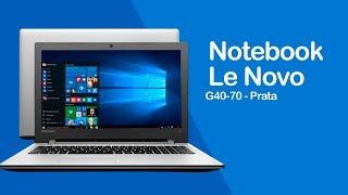 Notebook Lenovo G40-70 80GA000EBR Prata - Saldão da Informática