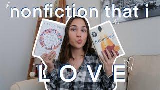 nonfiction that's ACTUALLY good | my favorite nonfiction books