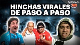 HINCHAS VIRALES de PASO A PASO  ALTO GUISO, ¿QUÉ ME TIRÁS, CUBILLA?, CHICHILO y + #30AñosTyCSports