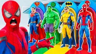 Spider-Man: Into The Spider-Verse (2025) | Fake vs Real Superheroes! Become a Superhero in 24 Hours!
