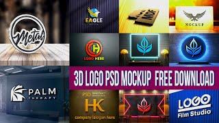 free psd premium logo mockup free download | photoshop psd logo mockup #logodesign  #mockup  #psd