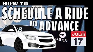 How to Schedule Uber in Advance