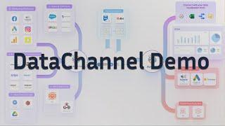 DataChannel Demo - An overview of ETL, Transformations, Reverse ETL & Data Orchestrations