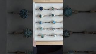 Sapphire Solitaire Rings by Anueva Jewelry