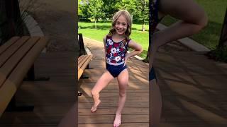 ️Thankful for sunshine ️ #rwb #cocovida #cococrew #leotard #reversibleleotards #thankful #slowmo