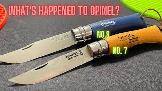 WHAT IS HAPPENING AT OPINEL?!  BRAND-NEW  No. 7 & No. 8 Review.