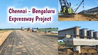 Chennai - Bengaluru Expressway Project ! Starting Point ! Irungattukottai ! Sriperumbudur