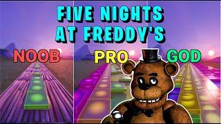 Five Nights at Freddy's 1 Song - The Living Tombstone - Noob vs Pro vs God (Fortnite Music Blocks)