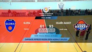 #34 National Division 2024/25: GLORIA - BC CEADÎR-BASKET (masculin), (Tur 5, Etapa 1), 26.10.2024