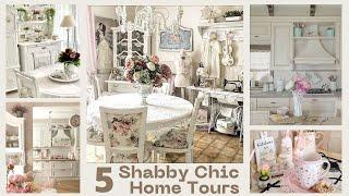 5 Awesome  Shabby Chic Home Tour 