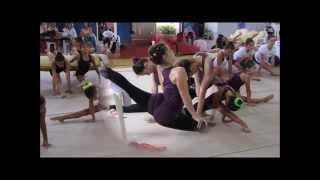 Treino de Ginástica Rítmica com Vyara Vatashka em Joinville, SC - Brasil Fev/2013