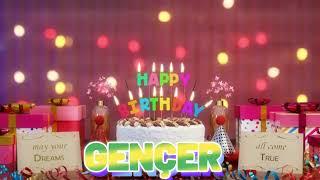 GENÇER Happy Birthday Song with Names  Happy Birthday to You