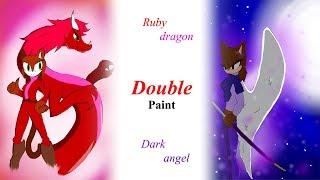 SP Ruby dragon and dark angel [DOUBLE PAINT]