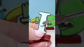 Making I Alphabet Lore tutorial Dimia clay #shorts