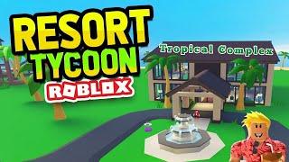 Я ПОСТРОИЛ СВОЙ КУРОРТ ДЛЯ ОТДЫХА. МОЙ ТРОПИЧЕСКИЙ ОСТРОВ В РОБЛОКСЕ. ROBLOX TROPICAL RESORT TYCOON.