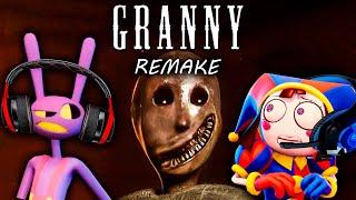The Amazing Digital Circus Characters Play Granny REMAKE