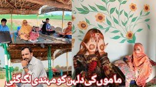 | Mamu Ki Dulhan Ko Mehandi Lag Gie | Bhabi Fatima Ne Lagaye Dulhan Ko Mehandi | Village Newly Marri