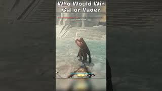 Cal Kestis Vs Darth Vader Ultimate Showdown Star Wars Jedi Survivor