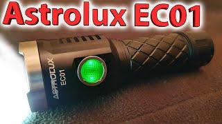 Trailtrek review Astrolux EC01 flashlight LED anduril 21700 18650