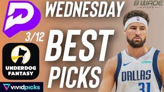 PrizePicks NBA Wednesday Player Prop Bets 3/12/25 | Best NBA Picks Today 