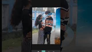 #shorts Cute couple background change photo Editing #shortsvideo #viral #ytshorts #edit #love