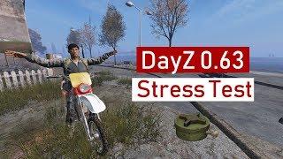 DayZ 0.63 Stress Test №2 - Как работают мины?