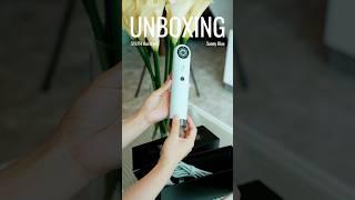 Unbox sunny blue SYLPH hairdryer #sylph #portablehairdryer #travelhairdryer