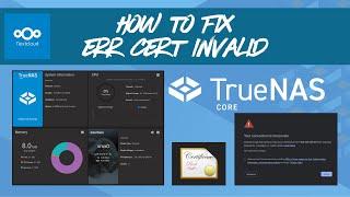 TrueNAS CORE #FreeNAS 11.3 - How to fix NET::ERR_CERT_INVALID after Enforcing HTTPS on Nextcloud