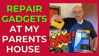 Repair gadgets at my parents house | Ana Belaval