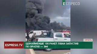 МАСОВАНА атака на Ізраїль: щонайменше 100 ракет Ліван запустив по Ізраїлю