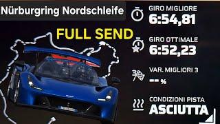 6:54 BTG - Nürburgring Nordschleife - WAHNSINN - CRAZY LAP - Dallara Stradale ONBOARD