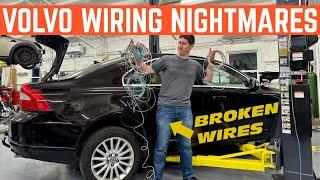 FIXING The Wiring NIGHTMARES On My $1,000 Volvo S80