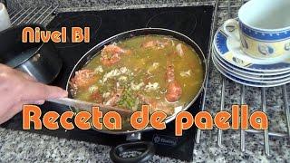 Receta de paella. Nivel B1