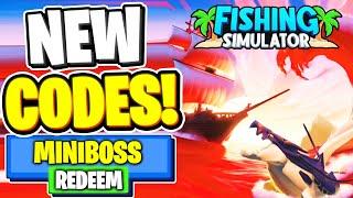 *NEW* ALL WORKING CODES FOR Fishing Simulator IN APRIL ROBLOX Fishing Simulator Codes