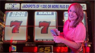 Old School Slot Jackpots: Blazing 7s at NYNY & Excalibur | Staceysslots.com