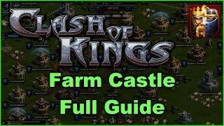 Clash of Kings Farm Castle Tips (Full Guide) HD