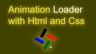 Animation Loader With Html and css | Loader | animation keyframe