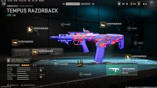 the NEW *BROKEN* TEMPUS RAZORBACK SETUP! *Best TEMPUS RAZORBACK Class Setup* (Modern Warfare 2)