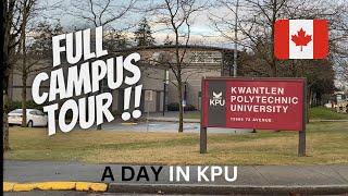 KPU (Kwantlen Polytechnic University) Surrey Campus Full Tour || INTERNATIONAL STUDENT in CANADA cA