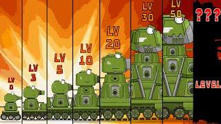 New KV-44 Mega Leveling: Cartoons about tanks