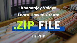 Creating ZIP file in PHP - How to Compress Files in PHP