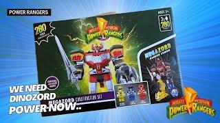 Power Rangers LEGO Megazord Construction Set - Build and Review #powerrangers #lego #megazord