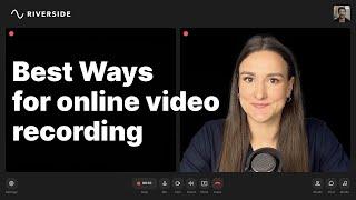 How to Screen Record Online Video