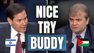 U.S. Representative CHALLENGES Marco Rubio on Gaza "Starvation" then Gets DISMANTLED!