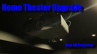 Home Theater Upgrade - New Sony 4K Projector