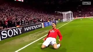 Cristiano Ronaldo's knee slide vs Inter