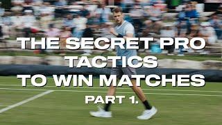 Tennis Tactic Secrets that the Pros are using (Baseline Strategy)