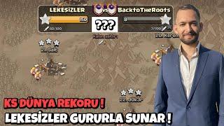 KLAN SAVAŞI DÜNYA REKORU KIRDIK ! CLASH OF CLANS