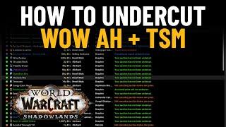 How to Quickly Undercut on The Auction House World of Warcraft